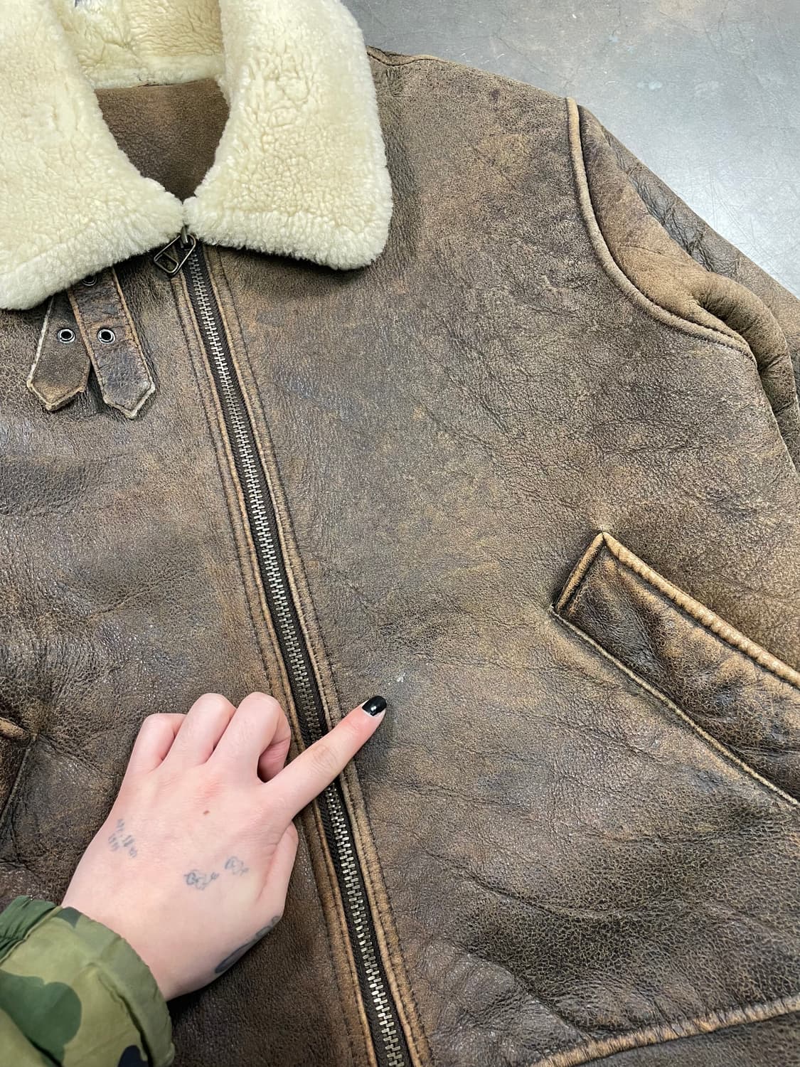 빈티지 B3 무통자켓 상품이미지4