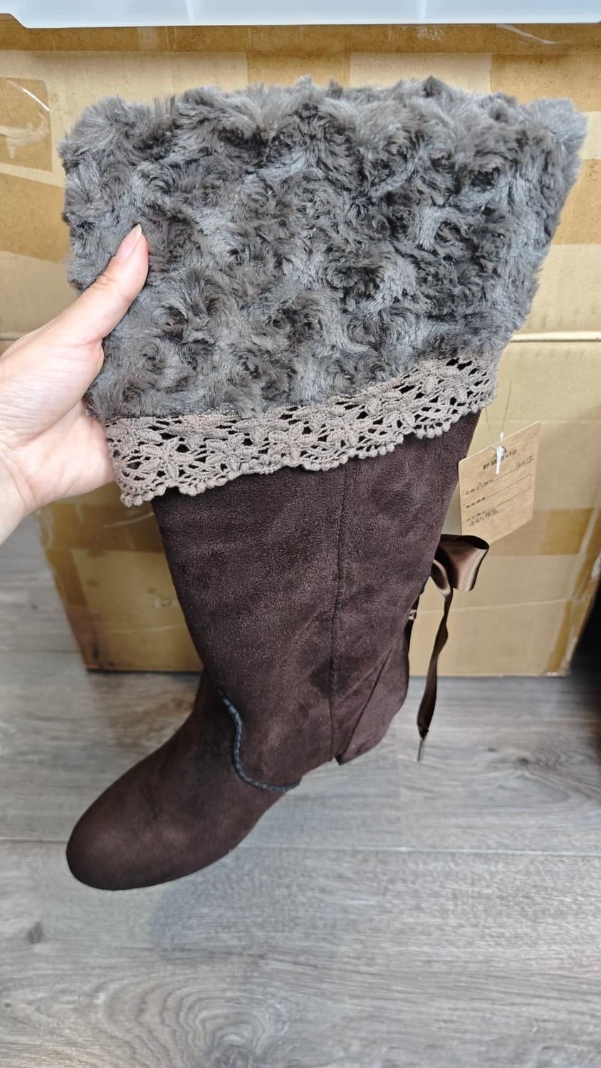 엑시즈팜 라떼갸루 핀터깔 부츠  상품이미지4