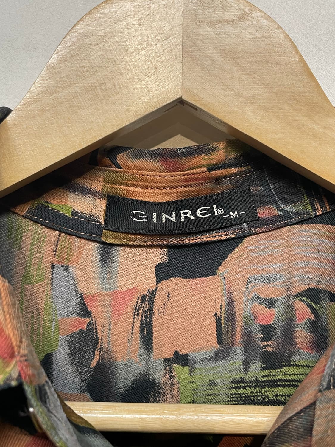 GINREI 빈티지 패턴 셔츠 상품이미지5
