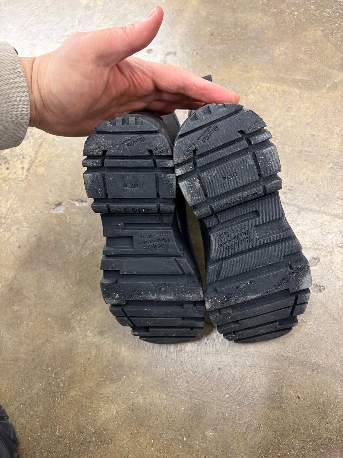 락피쉬 웨더웨어 블랙 레인부츠 상품이미지8