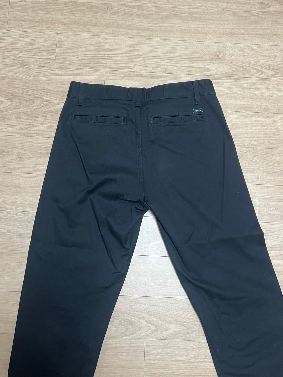 오베이 스트래글러 플로디드 팬츠 블랙 상품이미지2