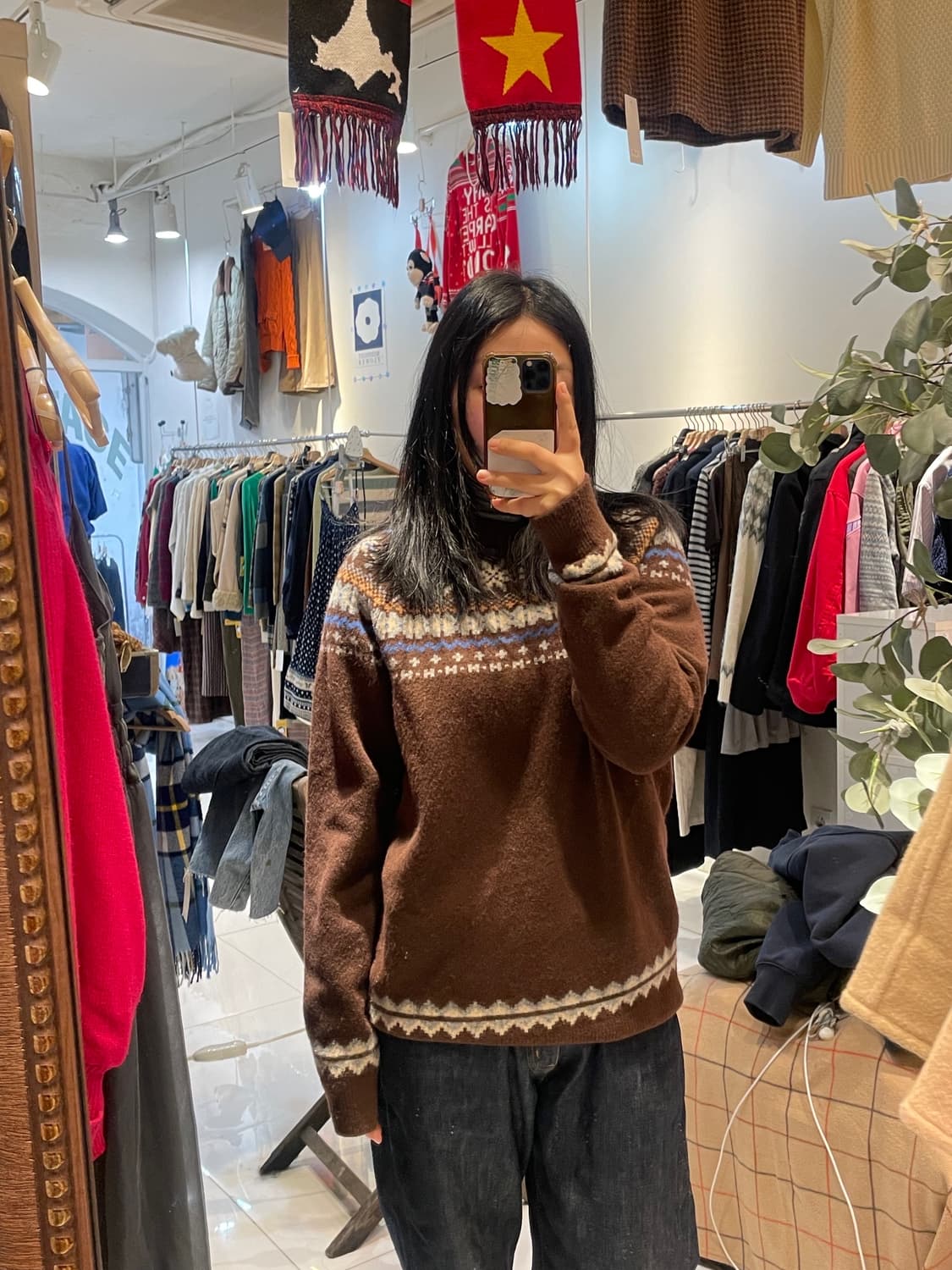 GAP 페어아일 노르딕 니트 (M) 상품이미지1