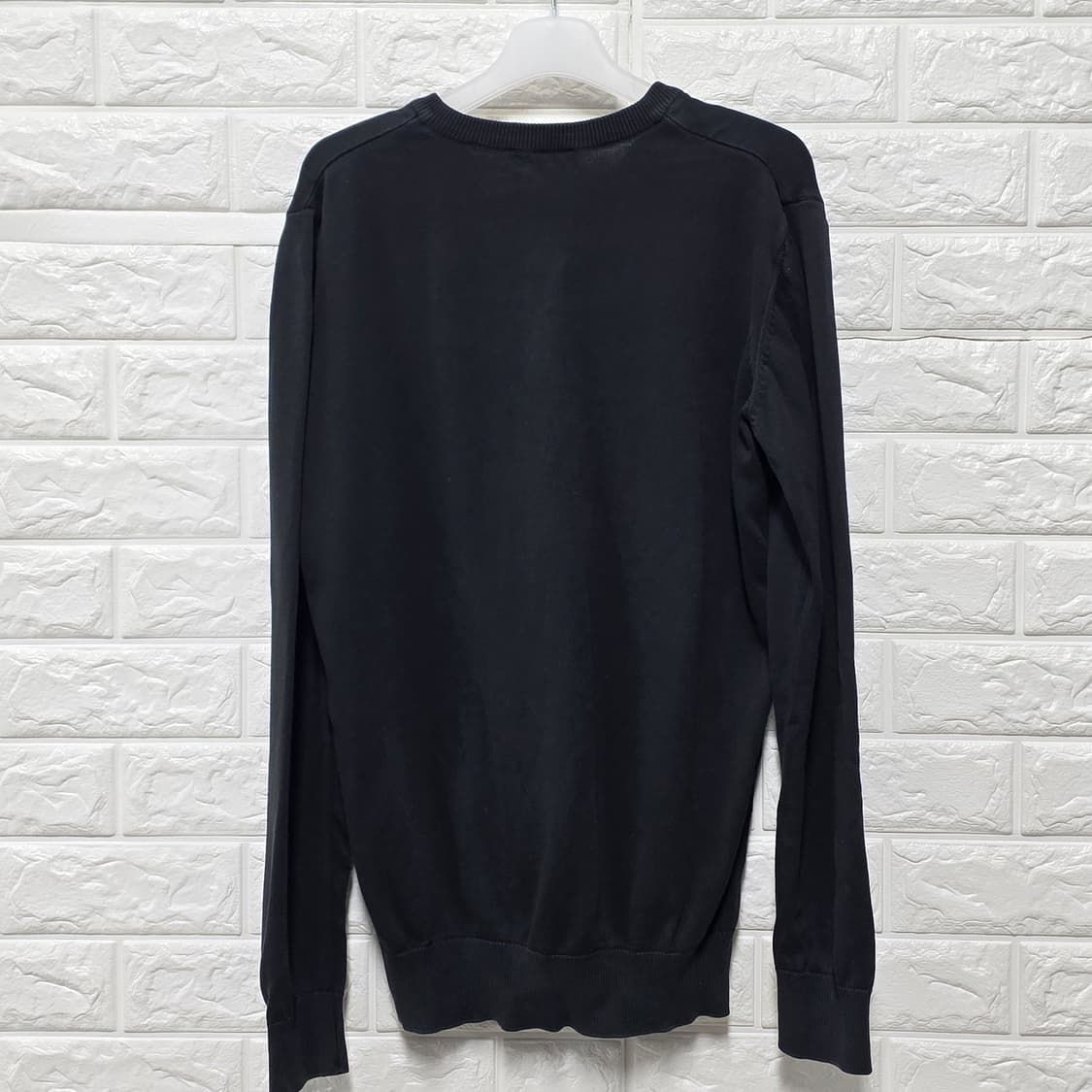 택포_ 폴로 랄프로렌 블랙 브이넥 니트 M 상품이미지4