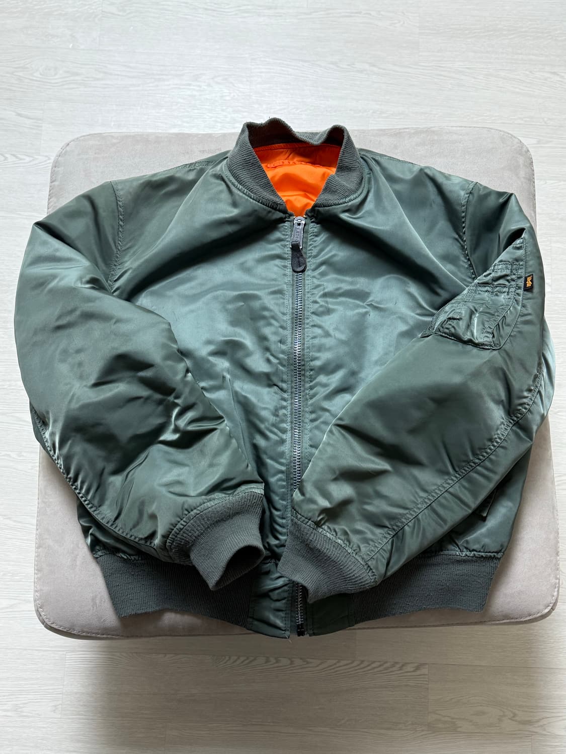 알파인더스트리 ma-1 L(made in usa) 상품이미지1