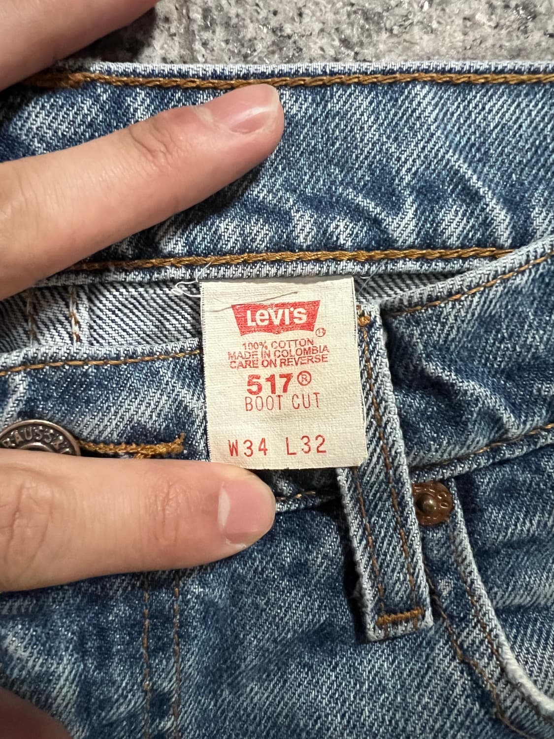 90's Levi's 517 부츠컷 상품이미지4