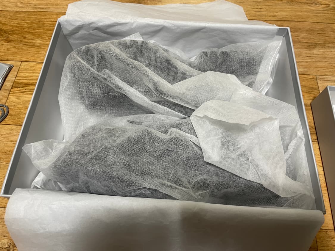 인사일런스 CALIK 로우 웨이스트 와이드 데님팬츠 진 ASH GREY 상품이미지6