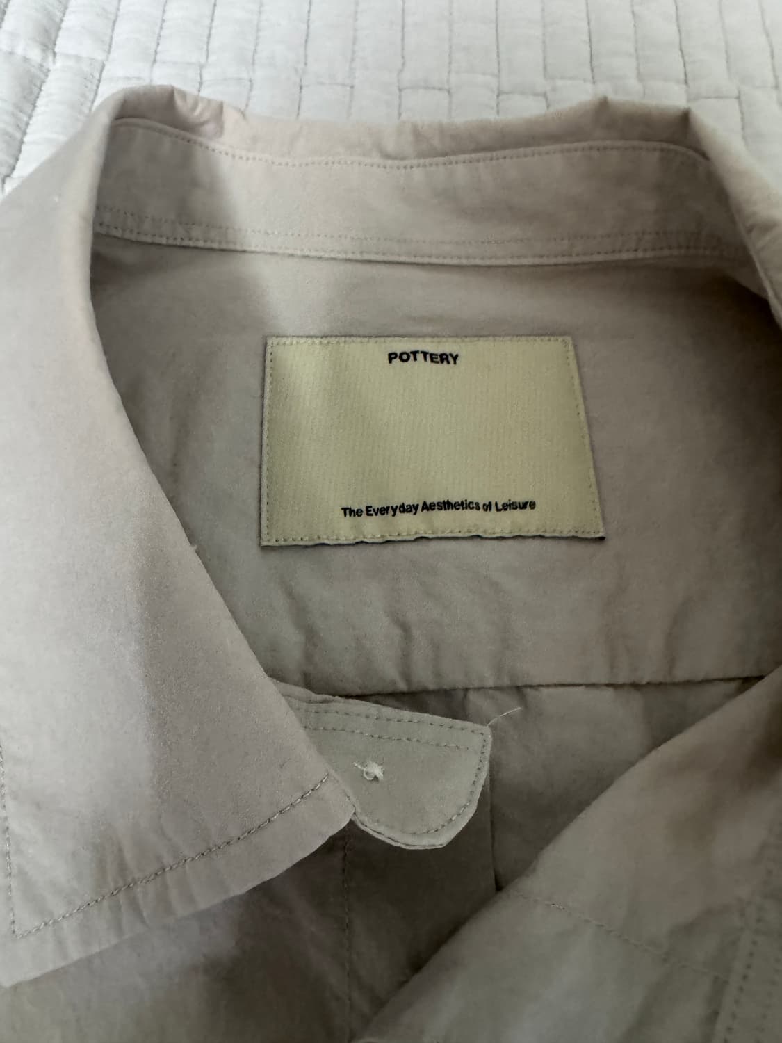 포터리 컴포트 셔츠 실버 3 상품이미지4