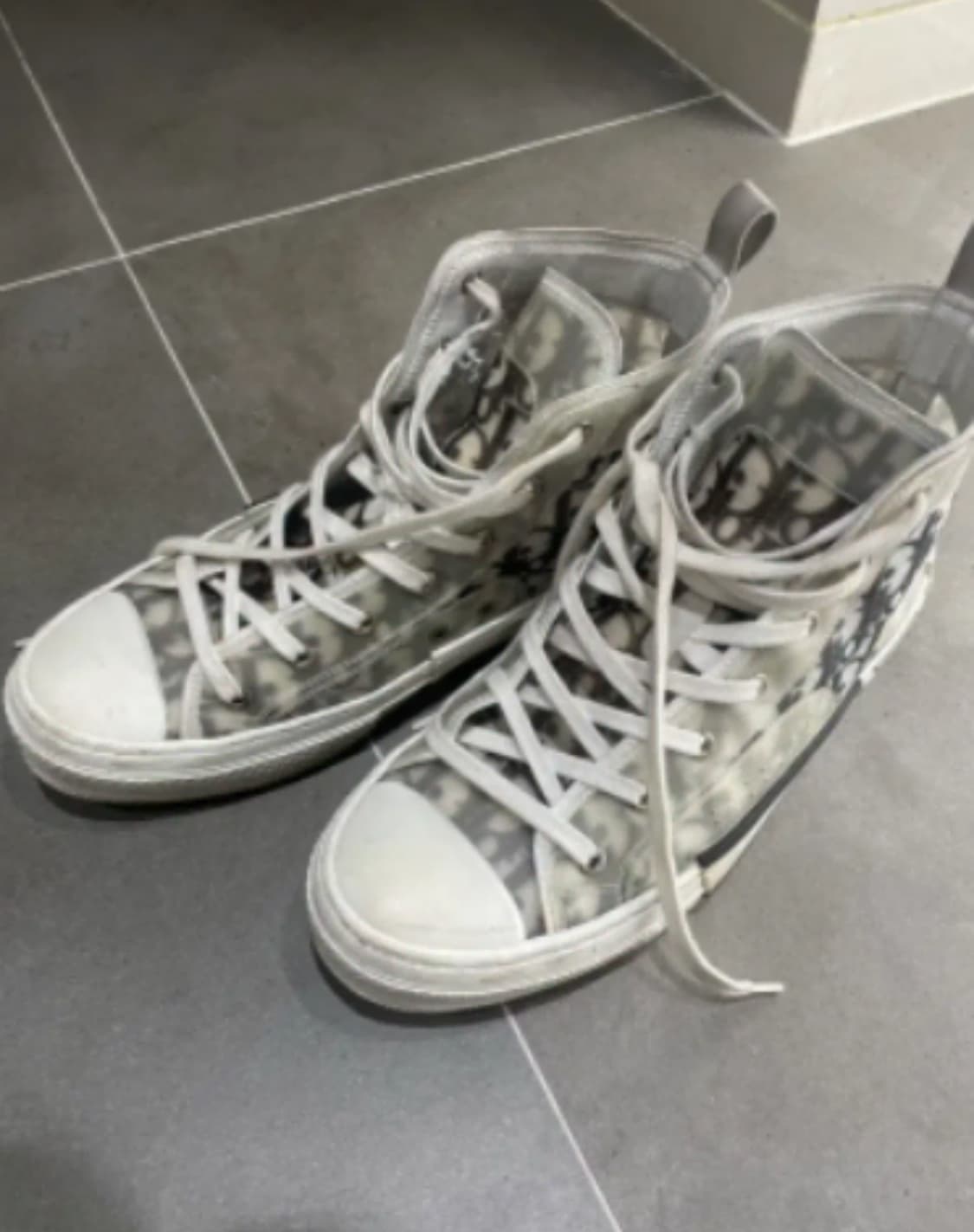 디올 오블리크 스니커즈 하이 270 [42] 팝니다. 상품이미지1