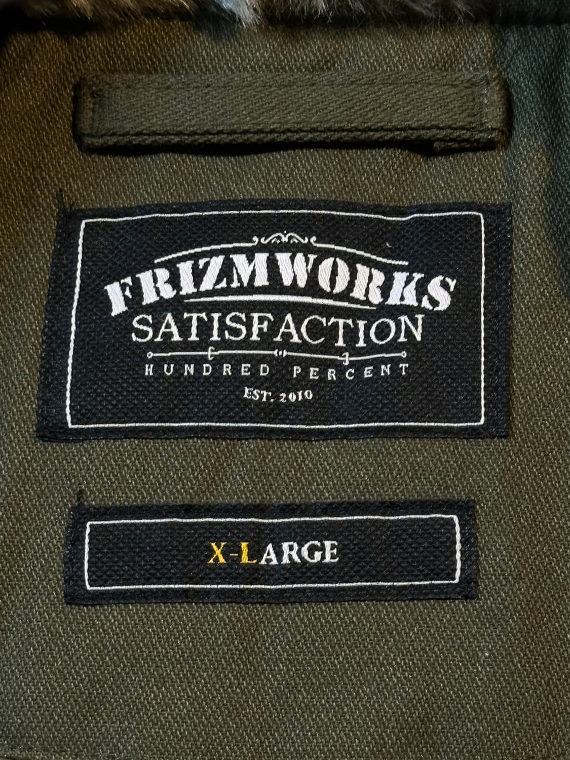 프리즘웍스 FRIZM WORKS EDGAR N-1 덱자켓 올리브 상품이미지5