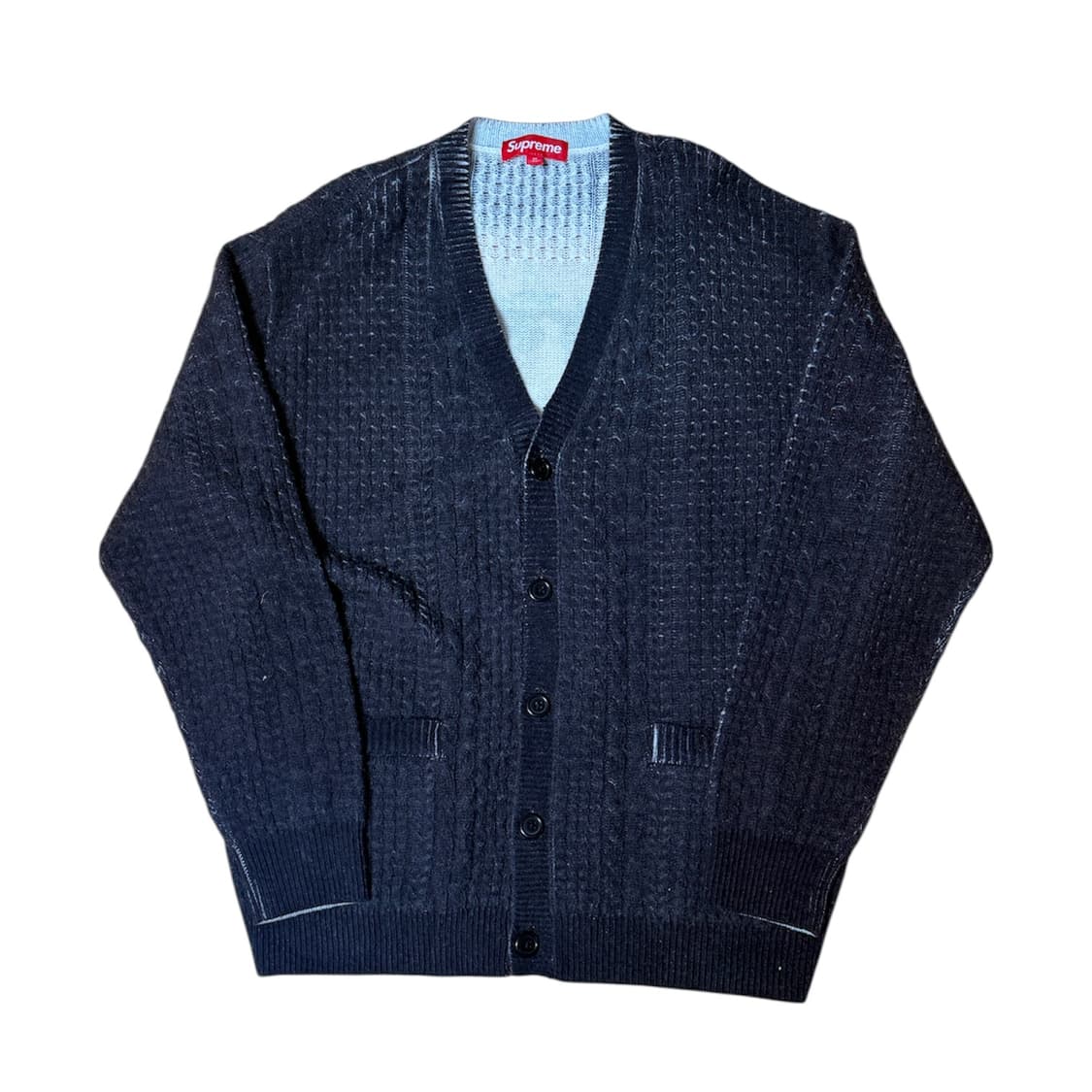 슈프림 제인스어딕션 가디건 블랙 M 상품이미지3