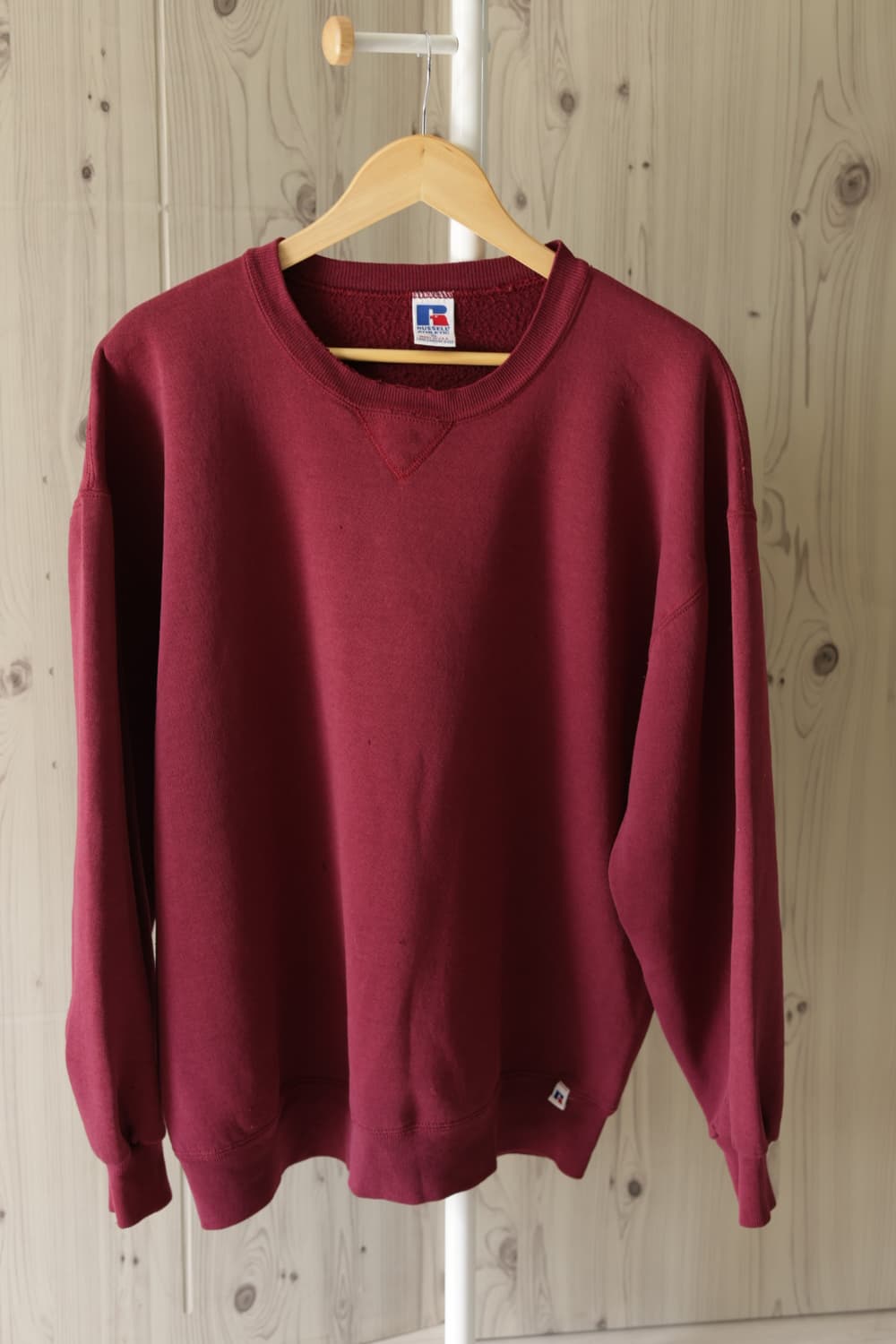 러셀 Made in USA 90s 맨투맨 스웻셔츠 버건디XL

 상품이미지1