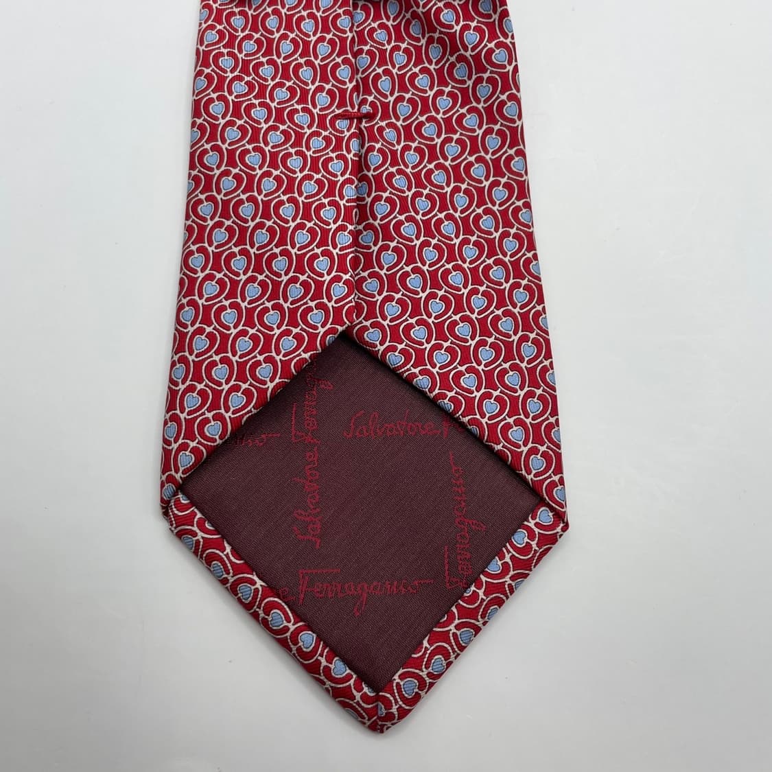 178) (Ferragamo) 살바토레페레가모 패턴 넥타이 상품이미지4