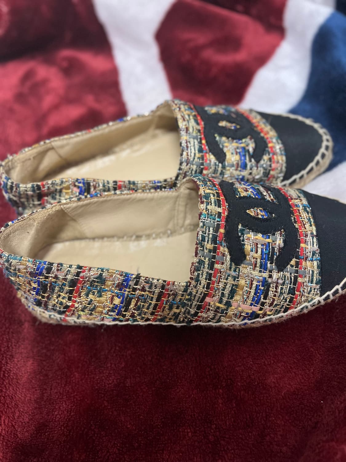 샤넬 트위드 에스파듀 39사이즈 상품이미지1