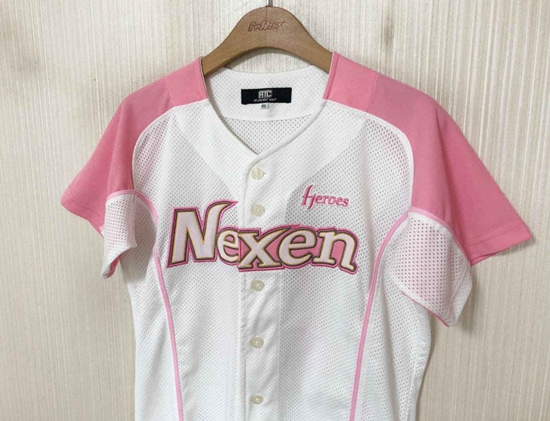 KBO ATC 넥센(키움)히어로즈 핑크유니폼 85 #16 강정호(싸인) 상품이미지6