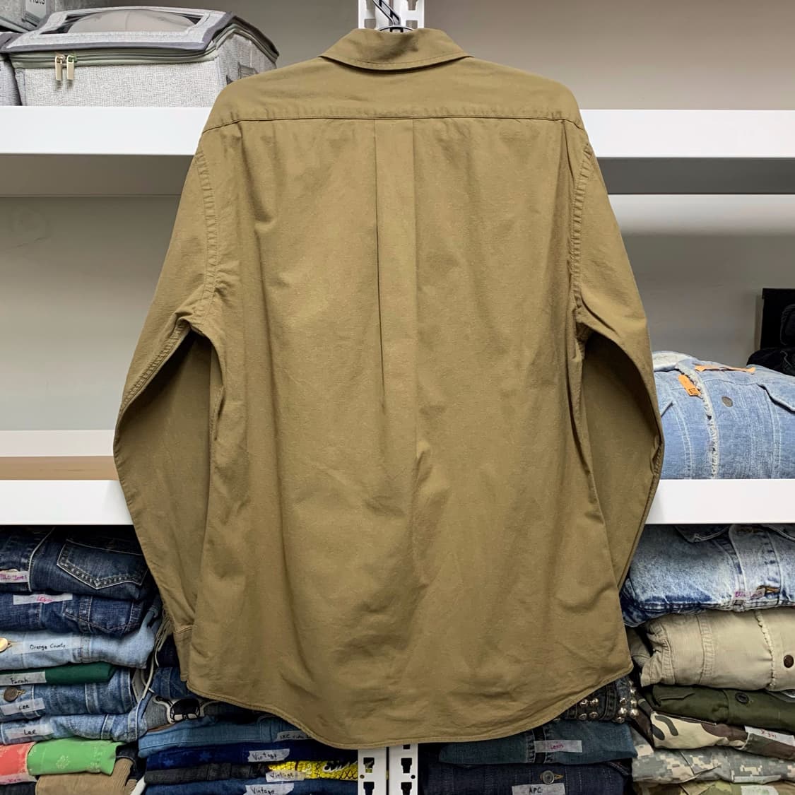 [M] 브룩스 브라더스 솔리드 코튼셔츠 상품이미지3