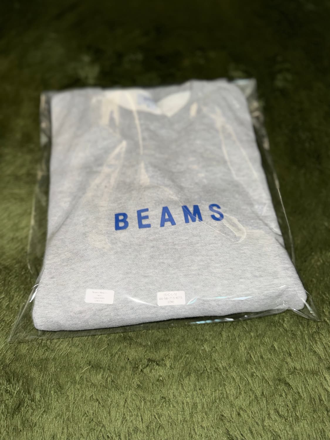 [L] BEAMS 빔즈 MADE IN JAPAN 로고 스웻셔츠 상품이미지10