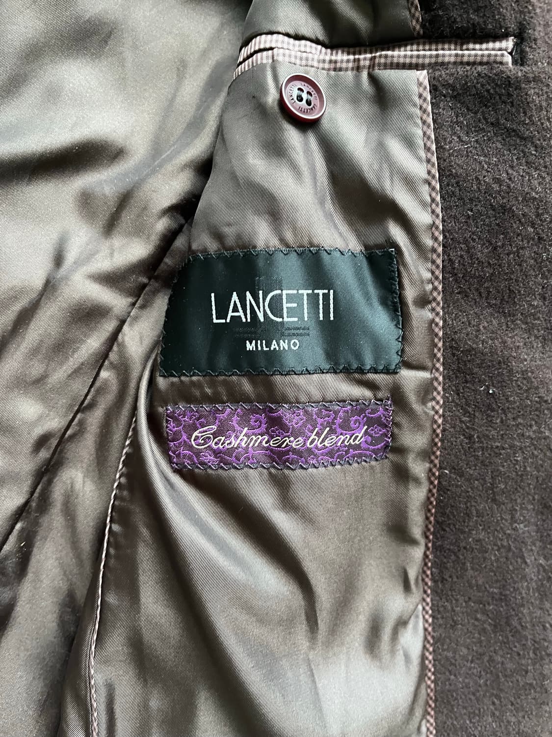 란세티 밀라노 캐시미어 블랜드 코트 (100-103) 상품이미지7