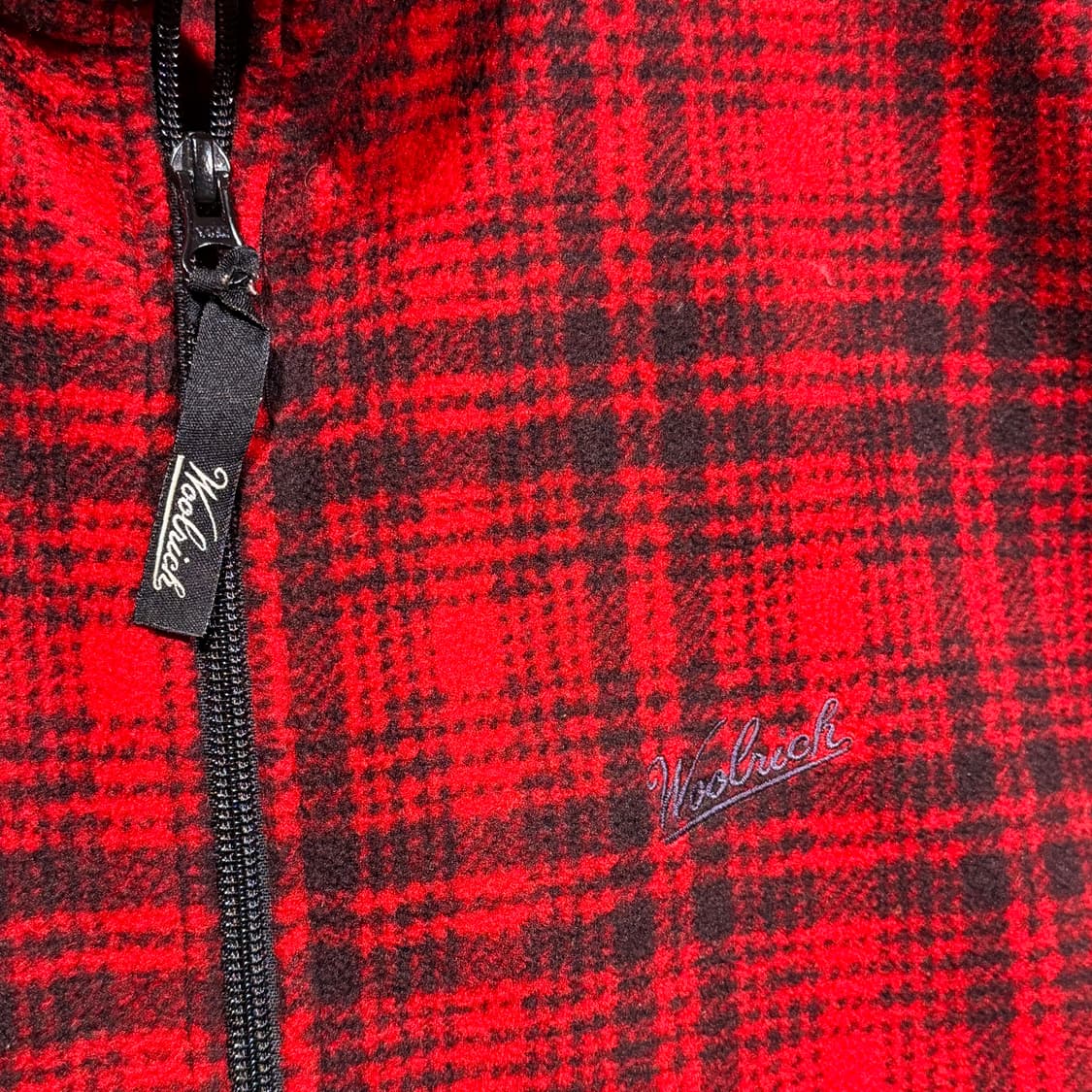 울리치 버팔로체크 플리스 조끼 베스트 L 105 상품이미지3