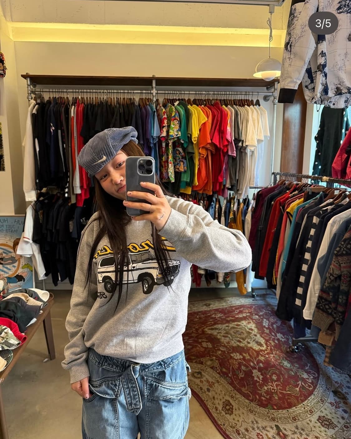 90s 나이키 코듀로이 헌팅캡  상품이미지2