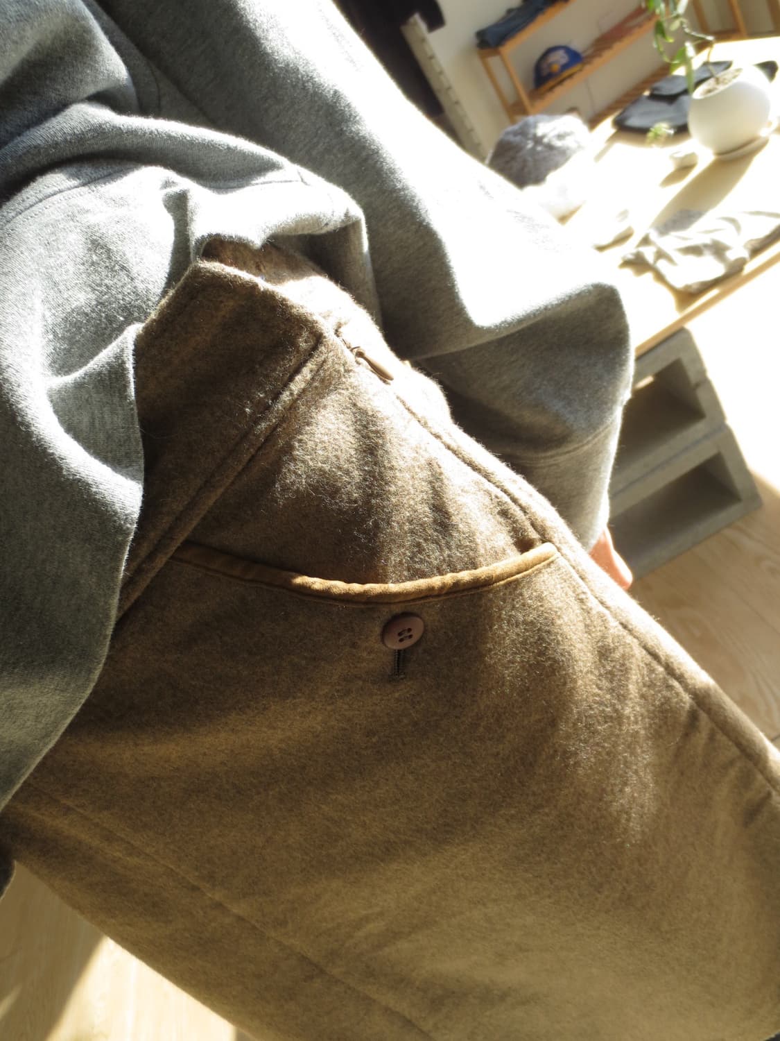 Vintage button skirt 상품이미지1