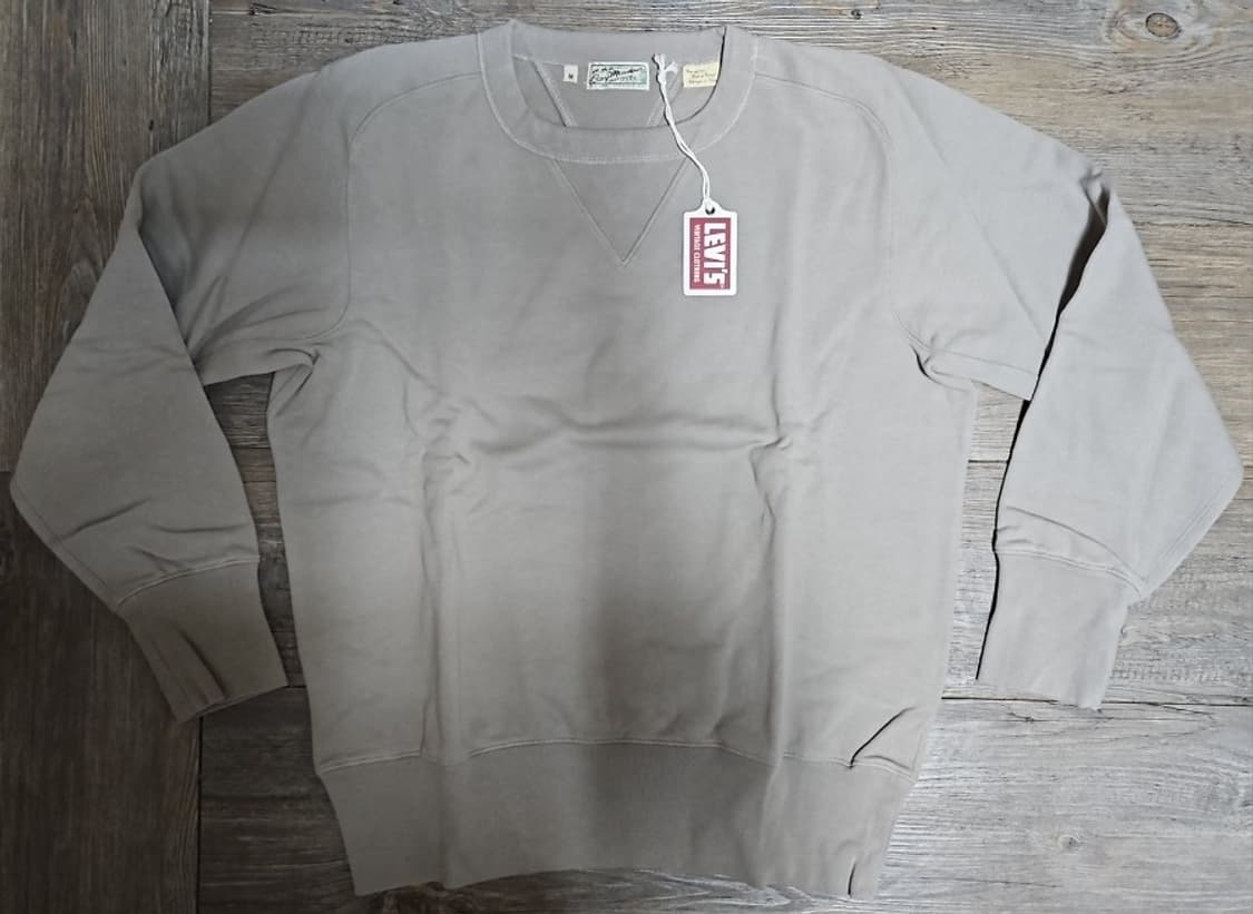 리바이스 LVC 1940's 베이 메도우 스웨트셔츠 플린트 그레이 M 상품이미지1