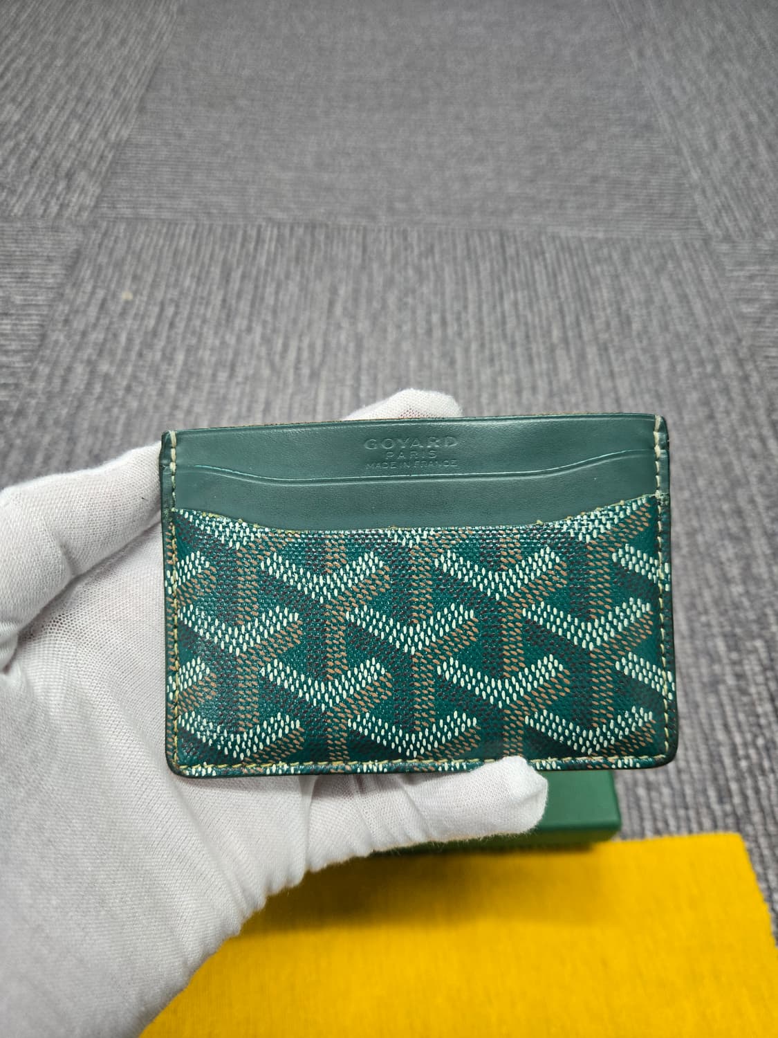 [특가][정품] 고야드 생쉴피스 그린 카드지갑 상품이미지2