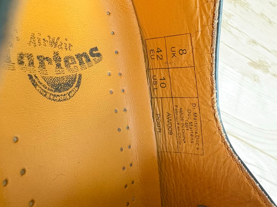 닥터마틴 1461 3홀 스무스 270 상품이미지7