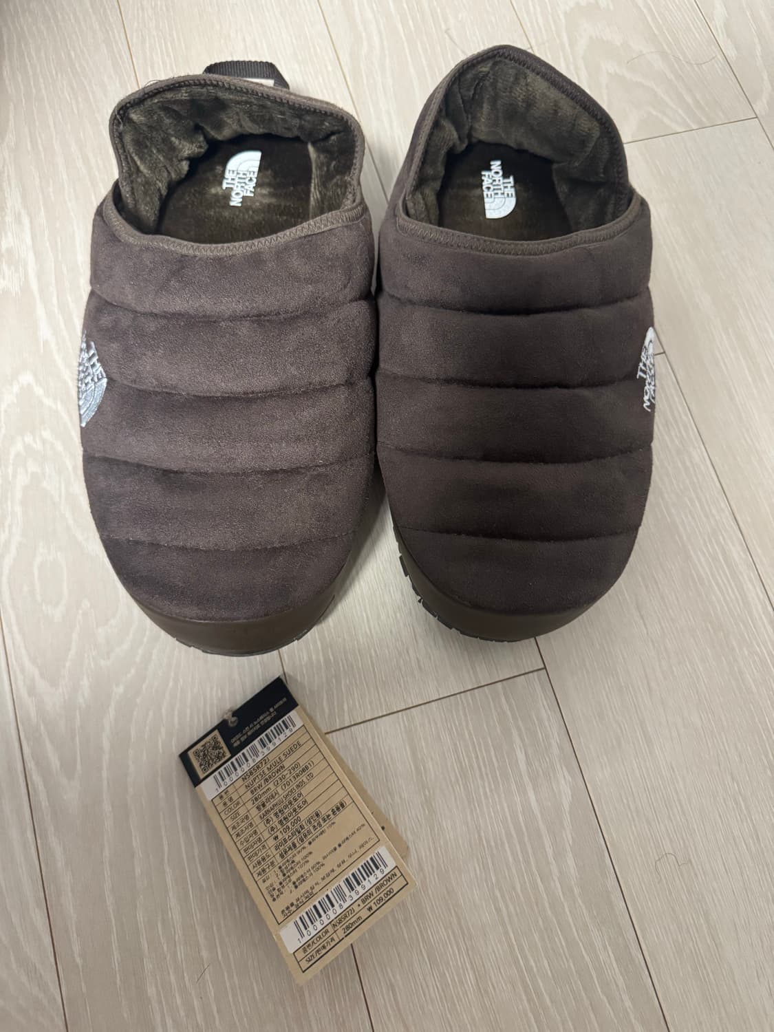 25 fw 노스페이스 브라운 뮬 280 상품이미지2