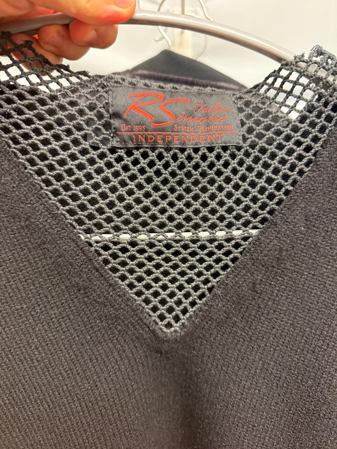 라프시몬스 23ss v neck jersey 상품이미지2