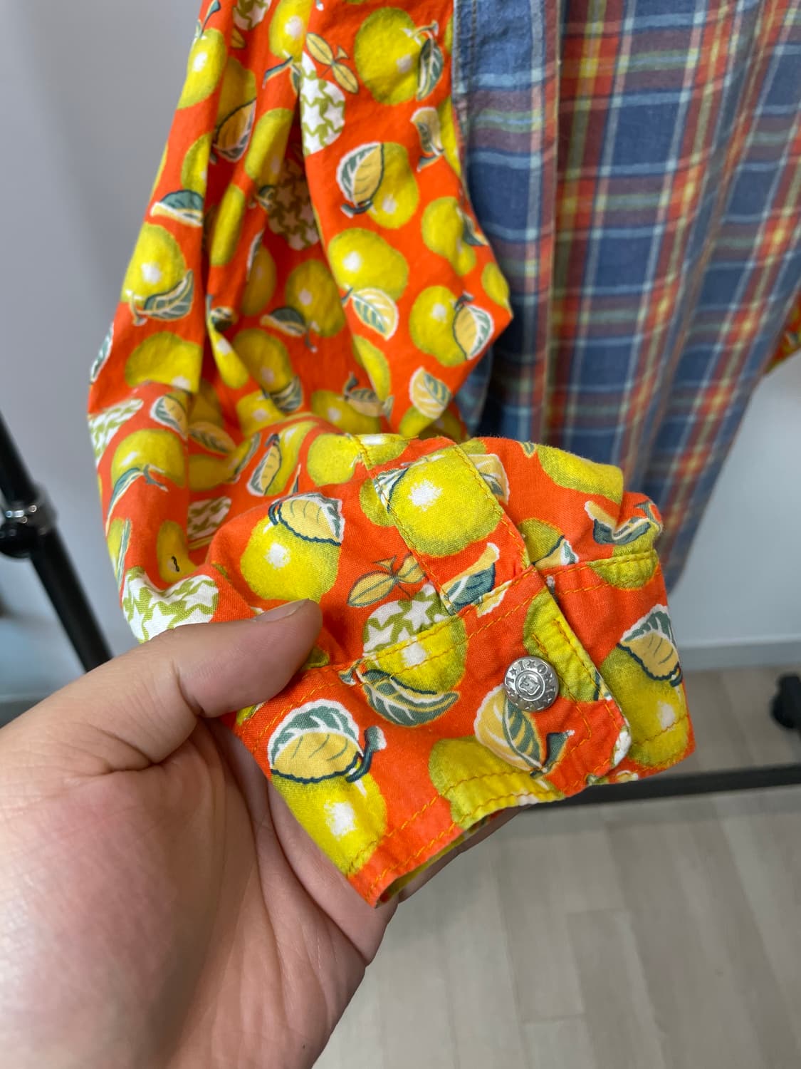 Oilily 오일릴리 패턴 체크 셔츠 상품이미지4