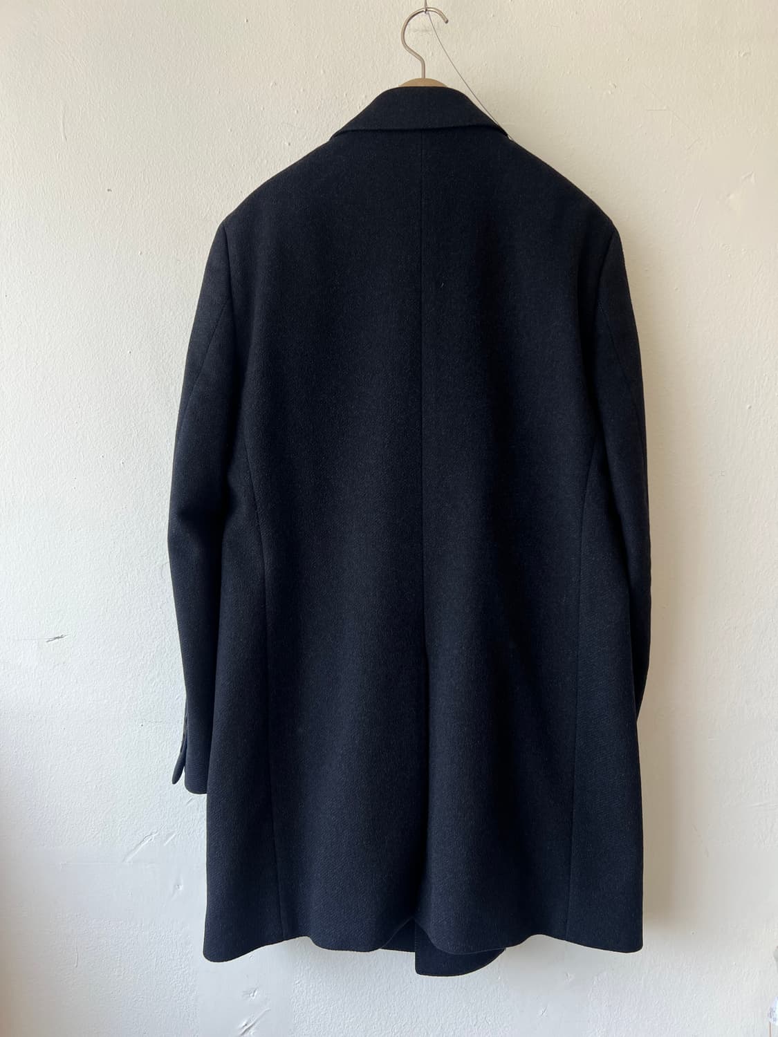 닥스 남성 다크네이비 울캐시미어코트 싱글하프코트 상품이미지3