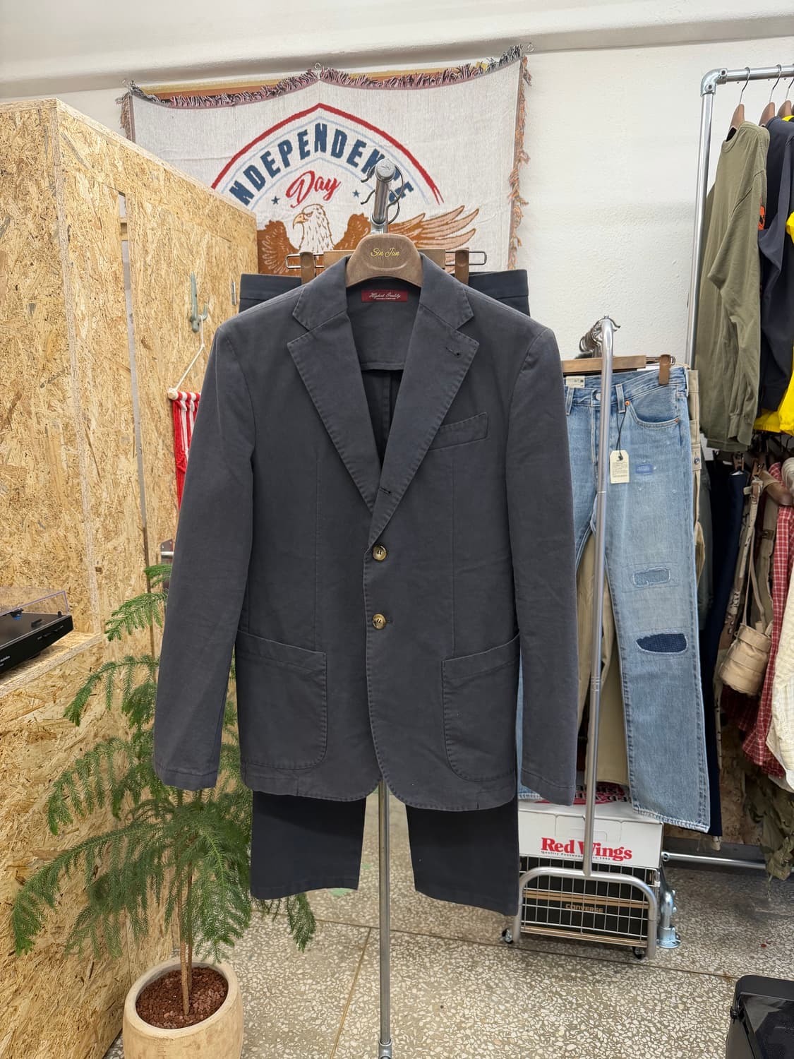 하바나컴퍼니 코튼 수트 셋업 상품이미지1