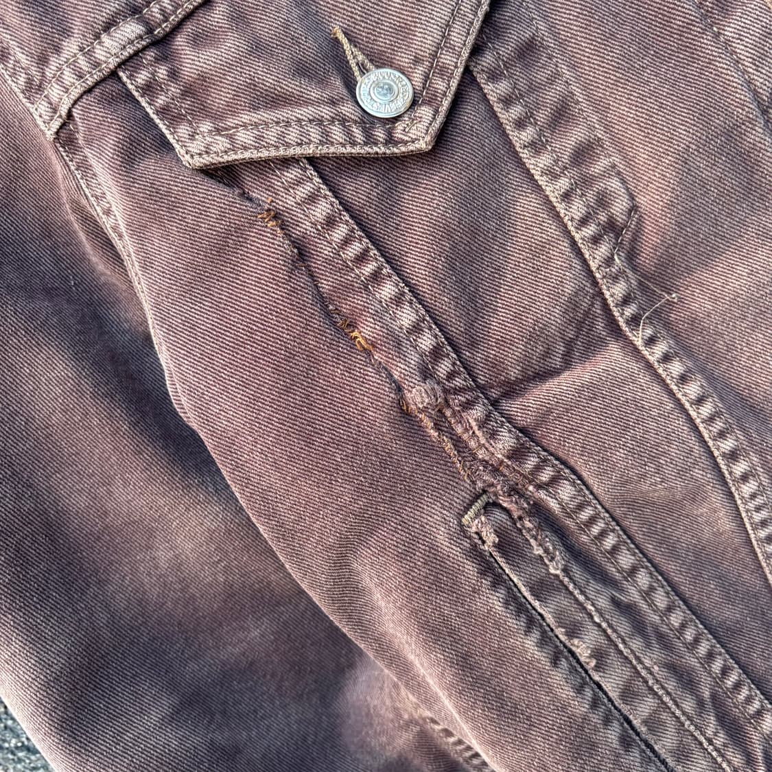 90년대 리바이스 70614-77 패디드 트러커 자켓 상품이미지6