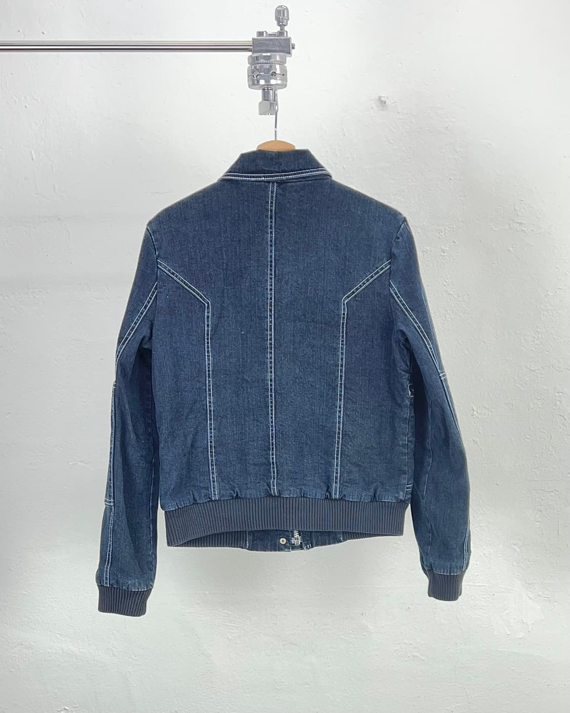 마크 제이콥스 미드나잇 라인 집 셰르파 데님 봄버 자켓 상품이미지6