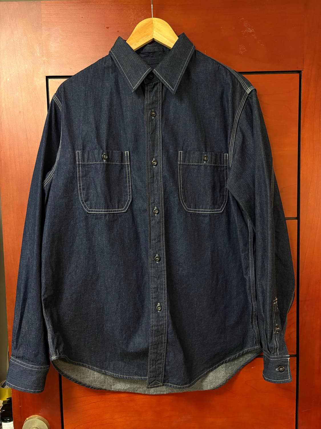 블루블루재팬 인디고 데님셔츠 상품이미지1