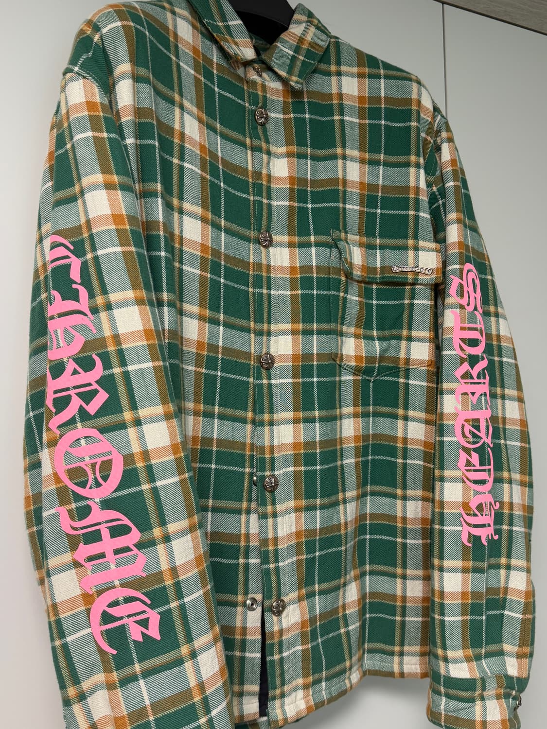 크롬하츠 워크독셔츠 내피버전 XXL 상품이미지3