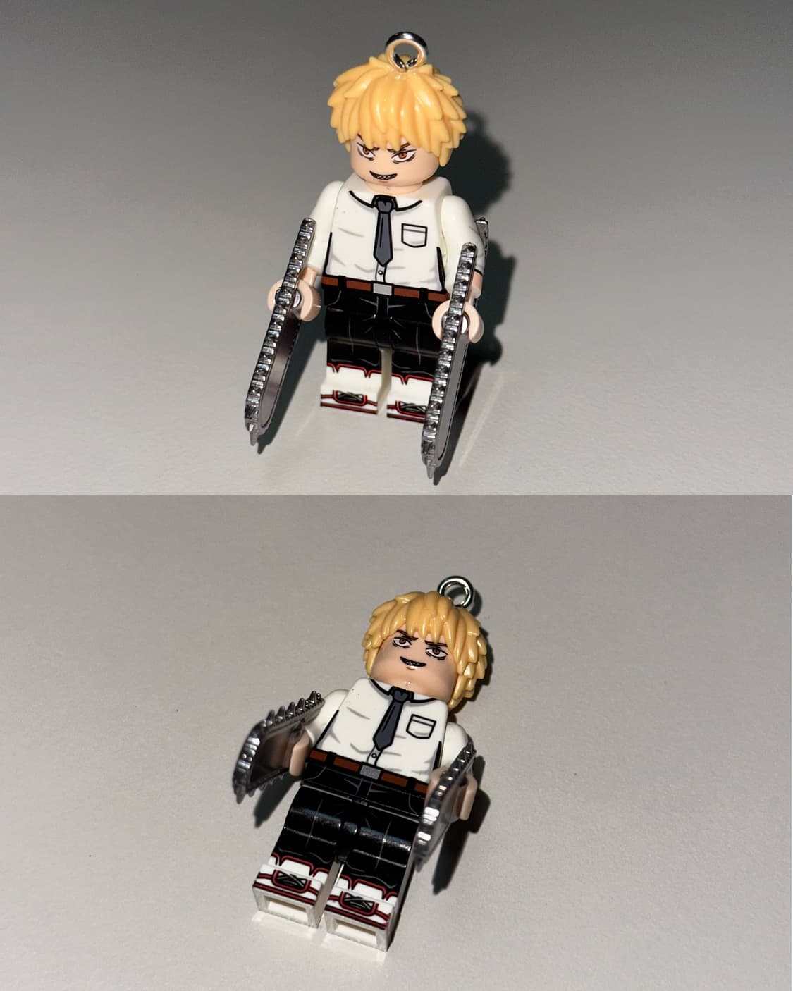 [주문제작] 체인소맨 레고 피규어 키링 에어팟 지갑 열쇠고리 상품이미지2