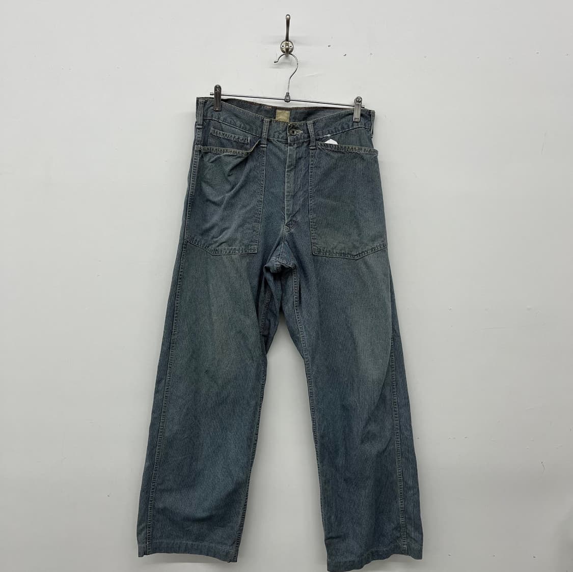 블루블루 빈티지 워크 팬츠 데님 청바지 허리32in 상품이미지1