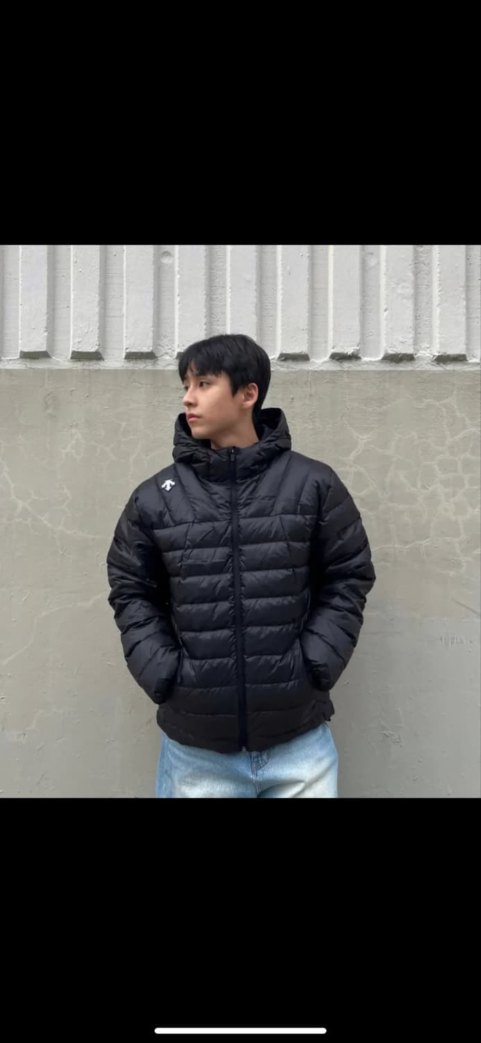 데상트 경량 패딩 팔아요 m 95 상품이미지6