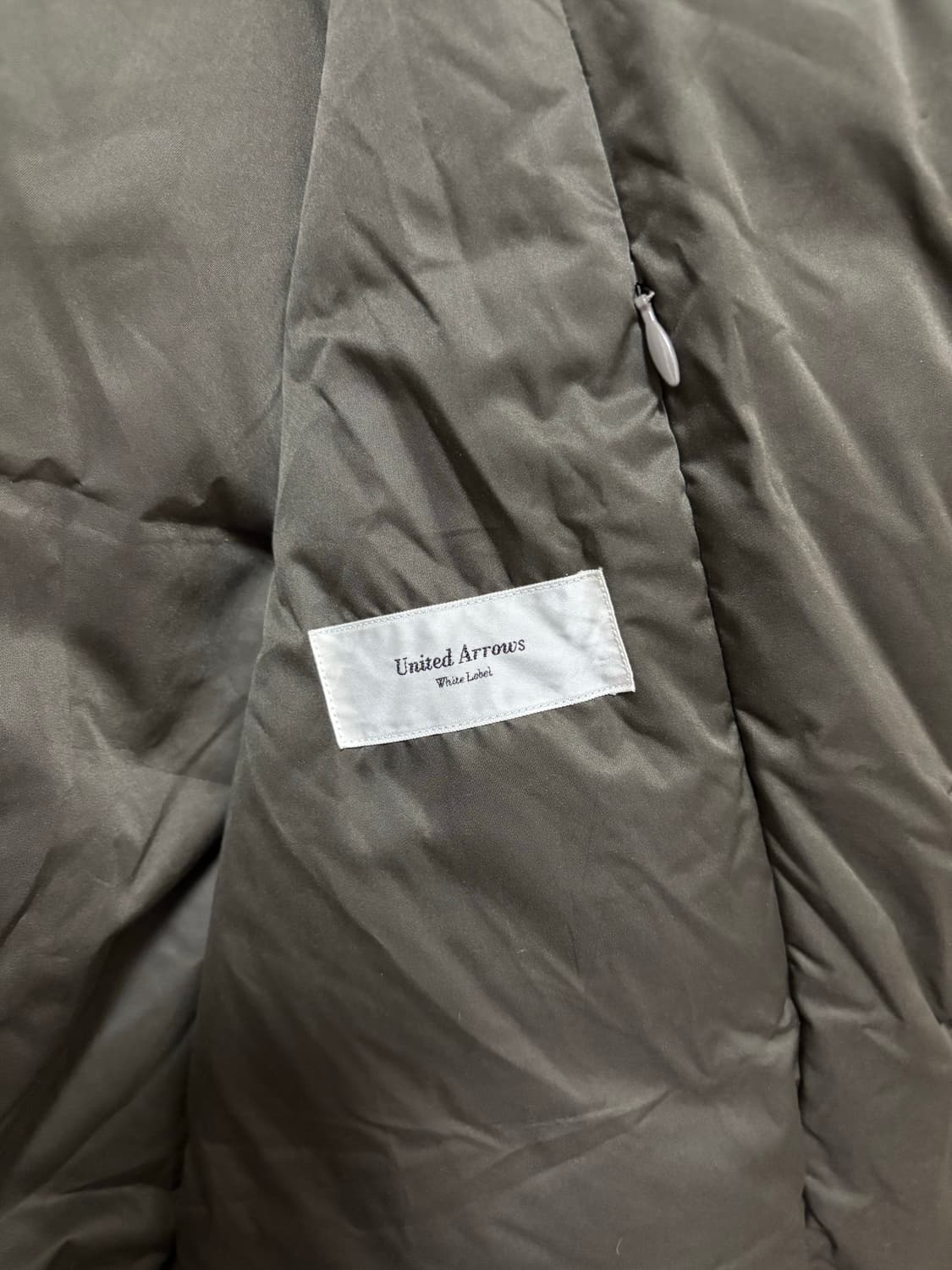 United Arrows White Label 다운 점퍼 상품이미지7
