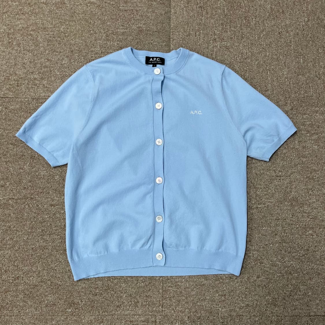 아페쎄 반파 니트 가디건 상품이미지2