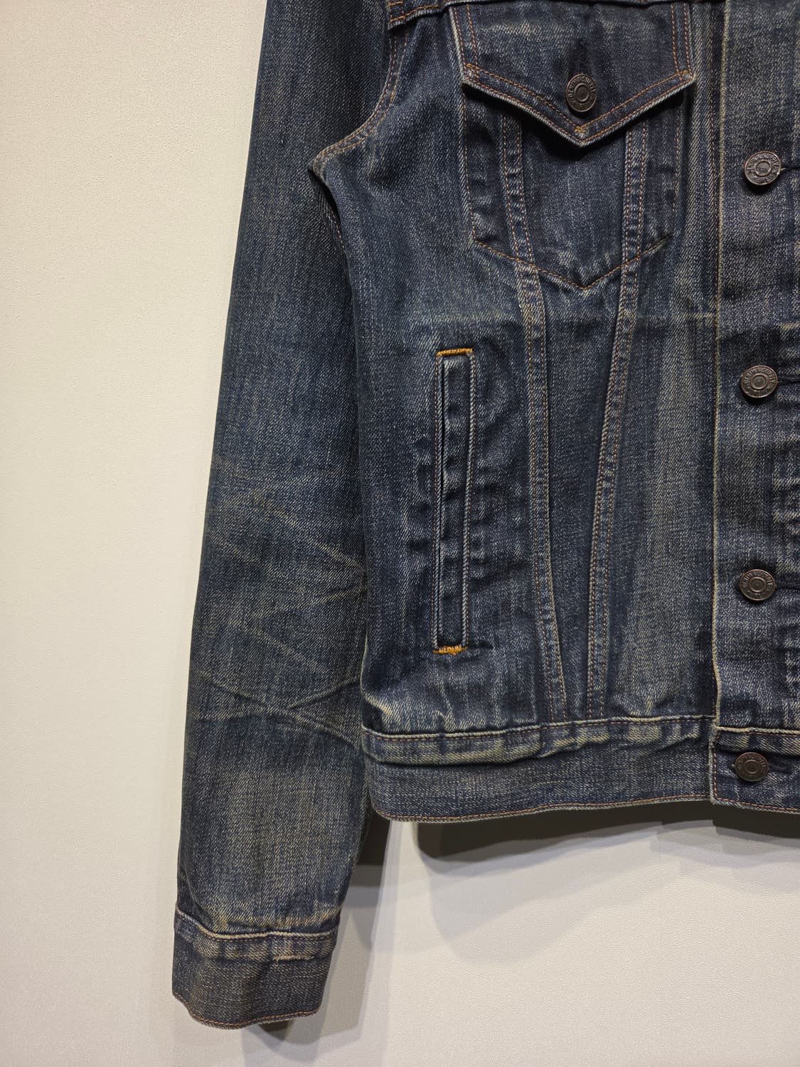 데님앤서플라이 워싱 청자켓 상품이미지4