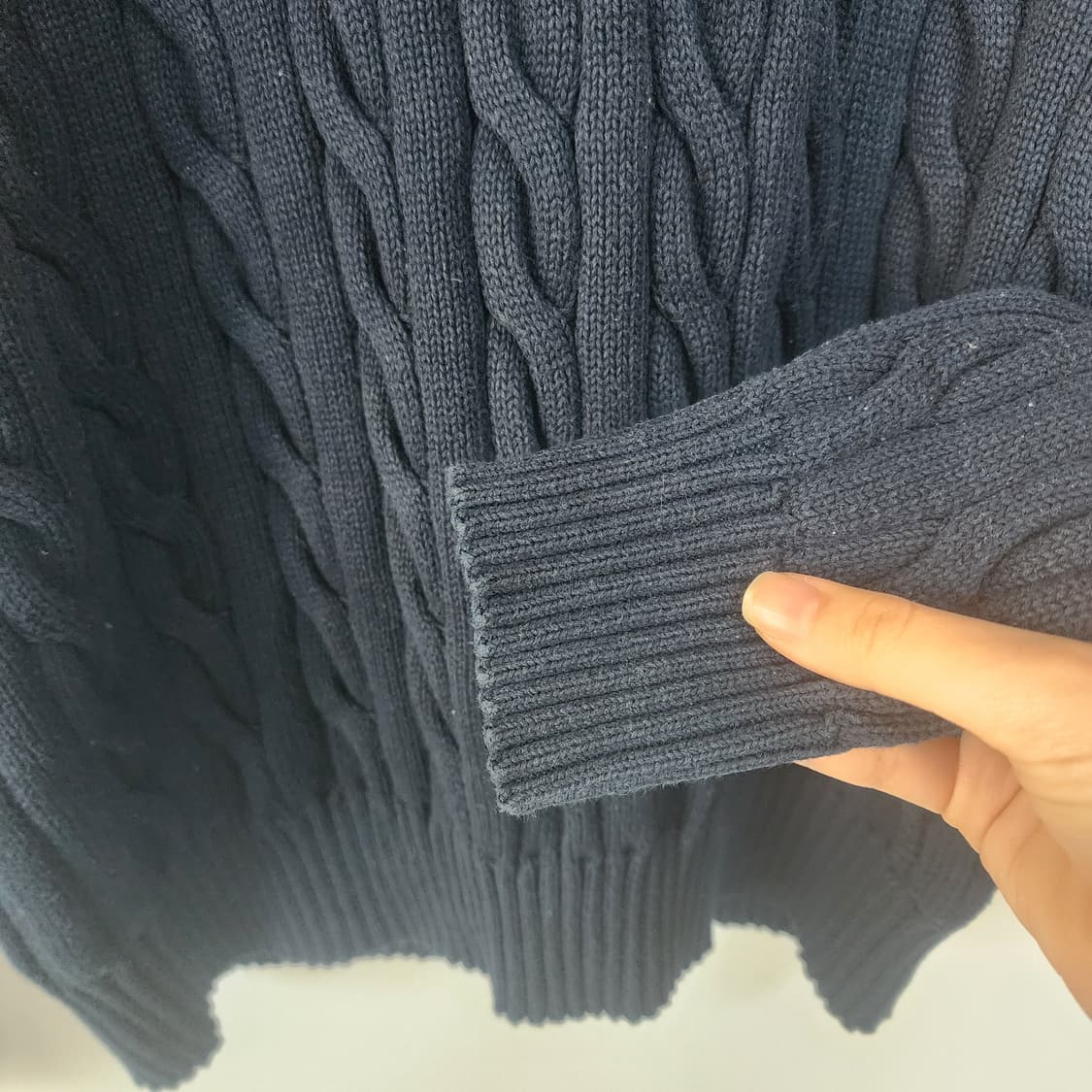 폴로 랄프로렌 꽈배기 니트 상품이미지3