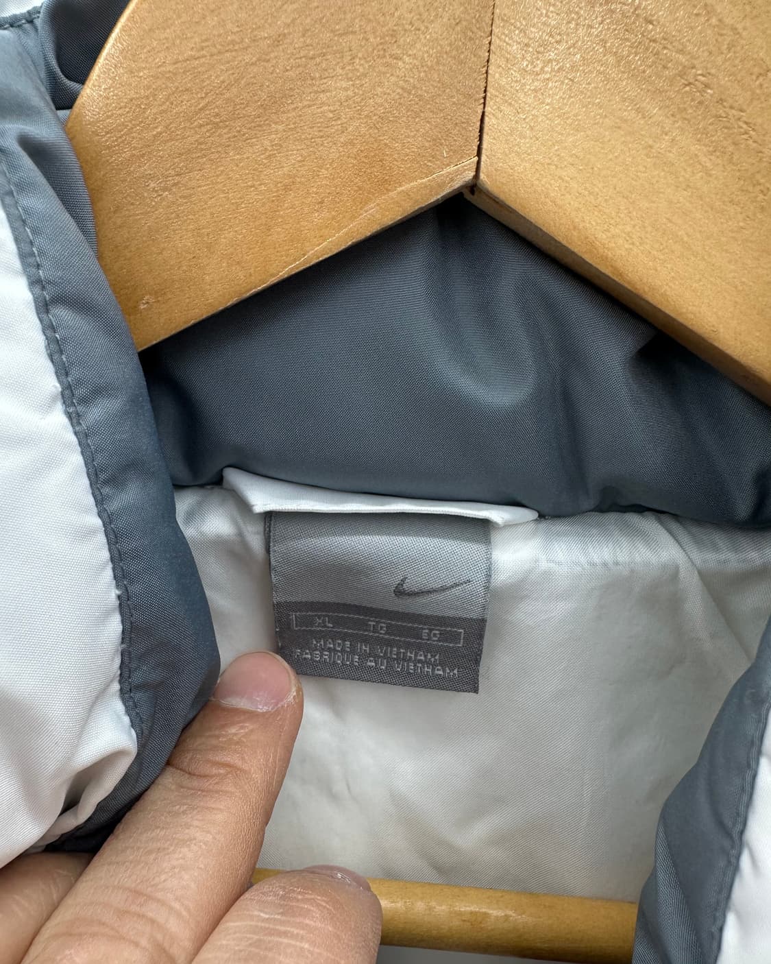 (XL)00'S 나이키 덕다운 화이트 패딩-M1575 상품이미지4