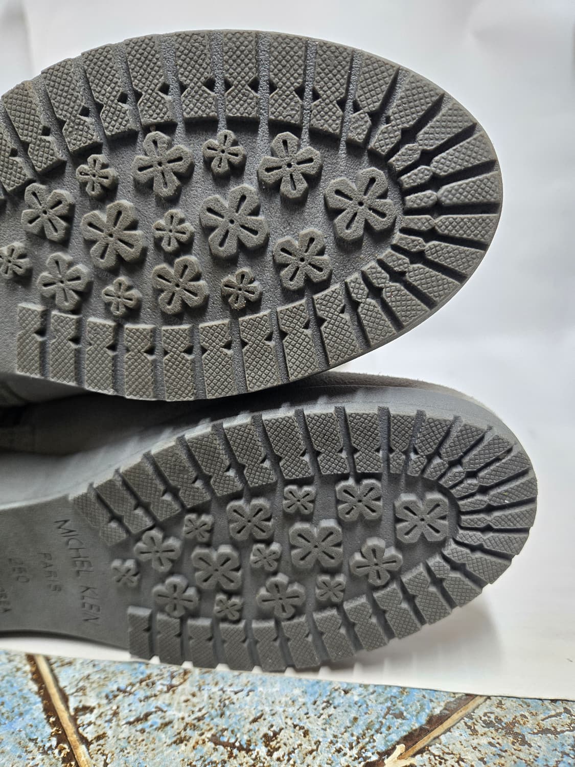 미쉘클랑 스웨이드 롱부츠 250mm 상품이미지6