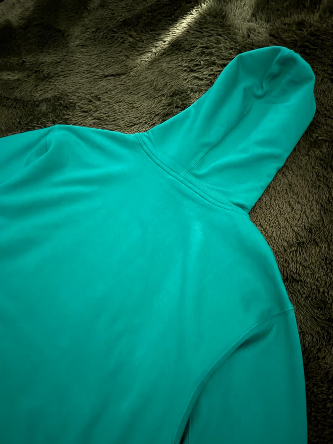 [M,L] 발란사 X 푸마 그래픽 프린트 릴렉스핏 후디 그린 상품이미지8