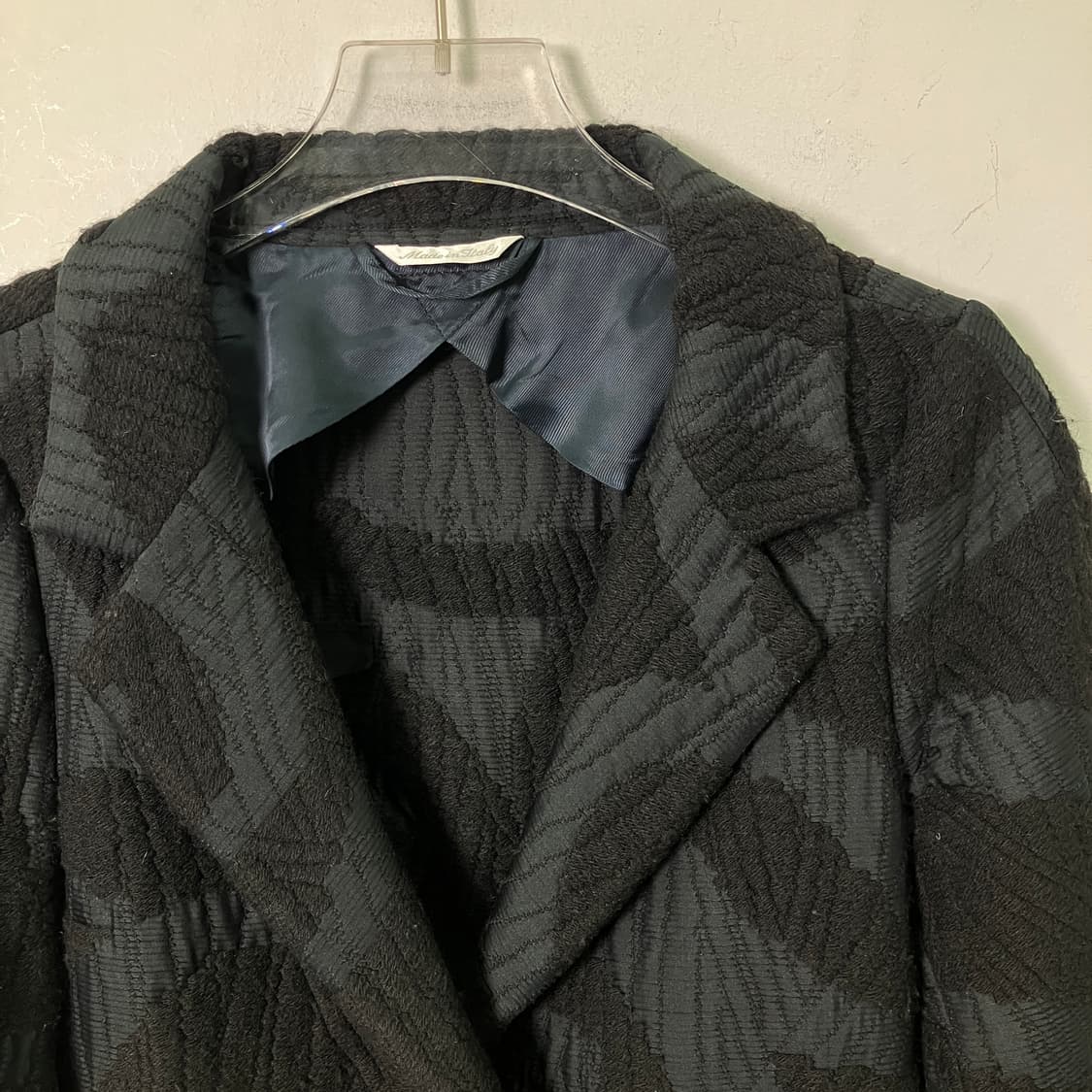 막스 마라 블랙 패턴 코트 38 상품이미지4