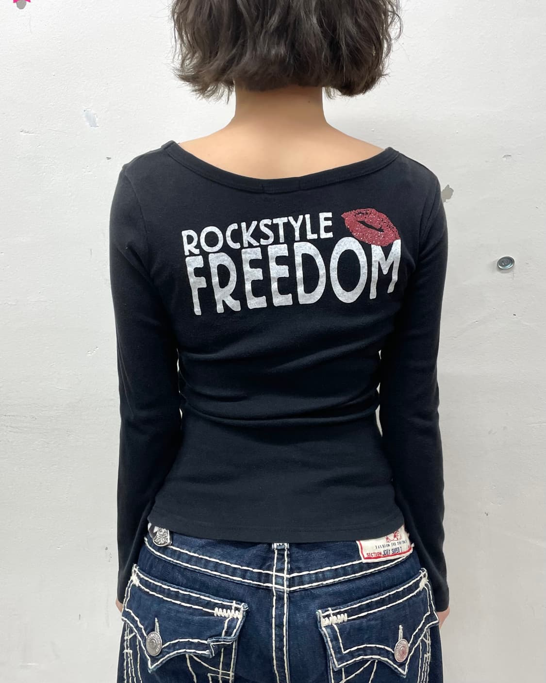 G Lace Lip Sexy Long Sleeve  상품이미지3