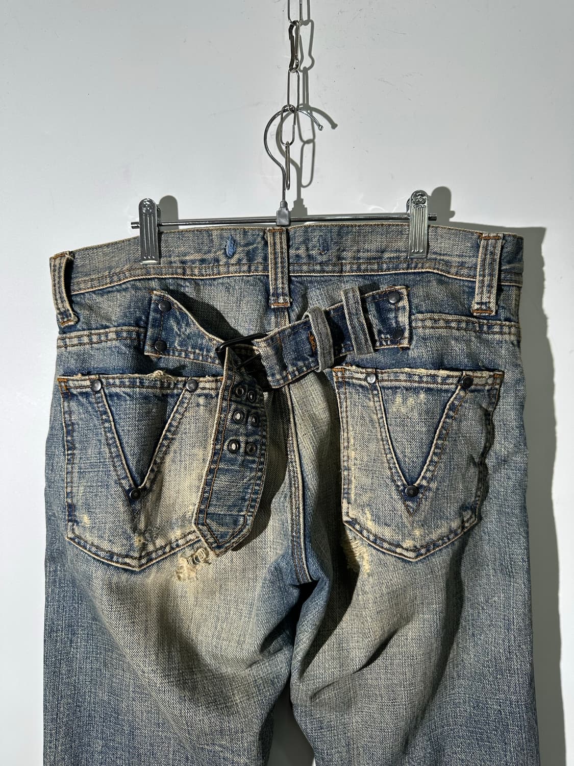 absolute joy 로우라이즈 와이드 데님 팬츠 상품이미지7