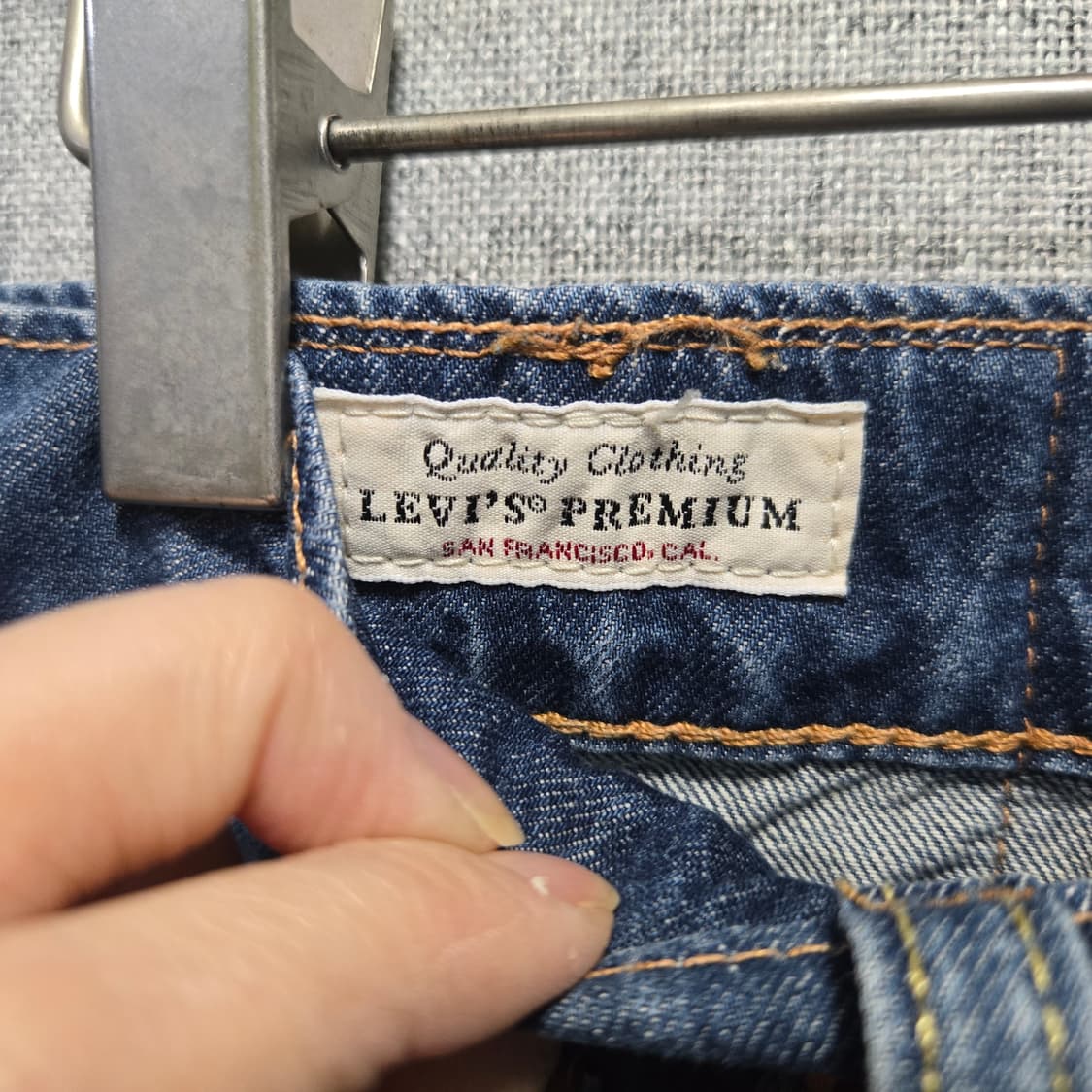 리바이스505 프리미엄 데님 청바지 블루진  상품이미지4